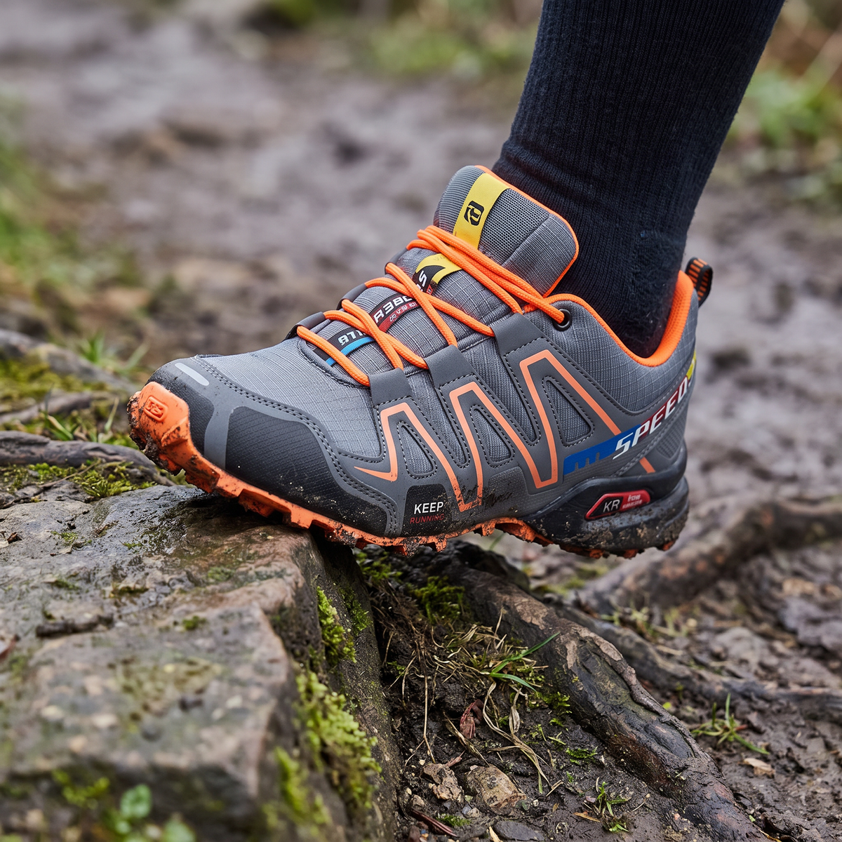 Herren Trailschuhe – profilierter Grip, leichte Laufschuhe