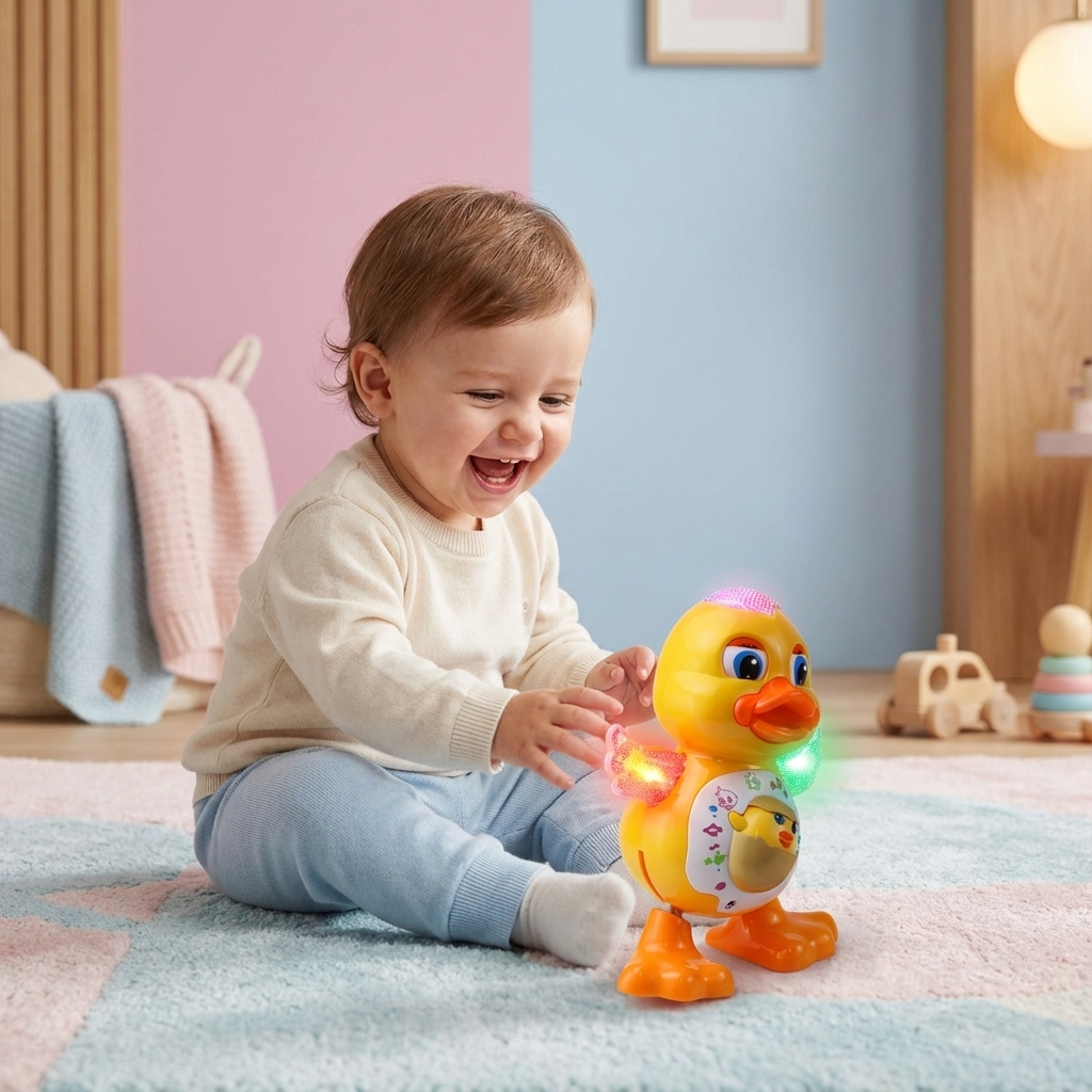 Rebolet | Tanzende Baby Ente Interaktives Kinderspielzeug