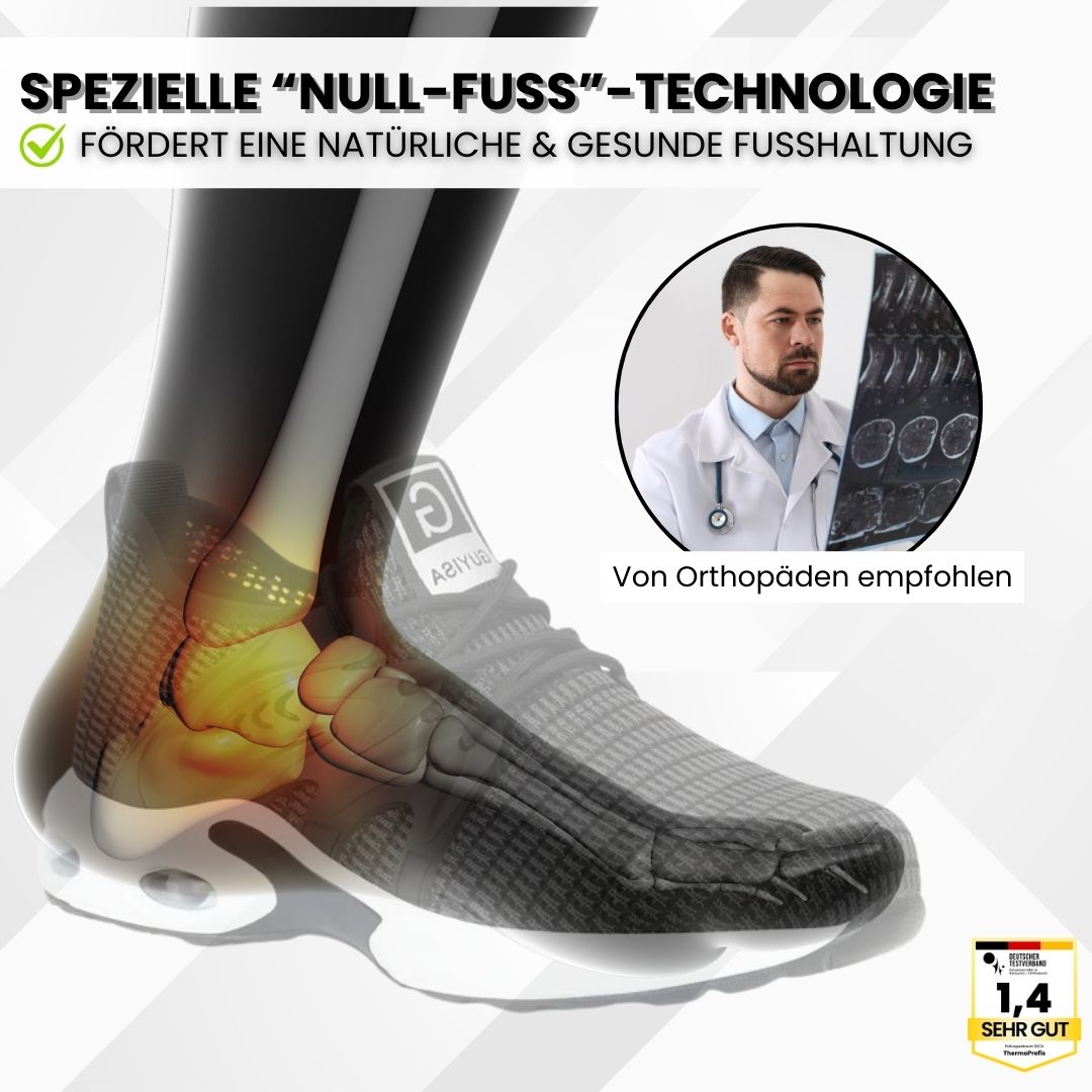 Rebolet | Orthostahl - ergonomischer und schmerzlindernder Sicherheitsschuh - Zertifiziert nach EN ISO 20345