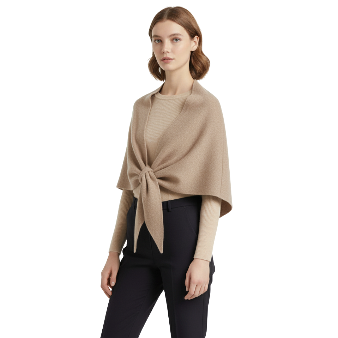 IvoryKnot Wickelstrick-Cardigan