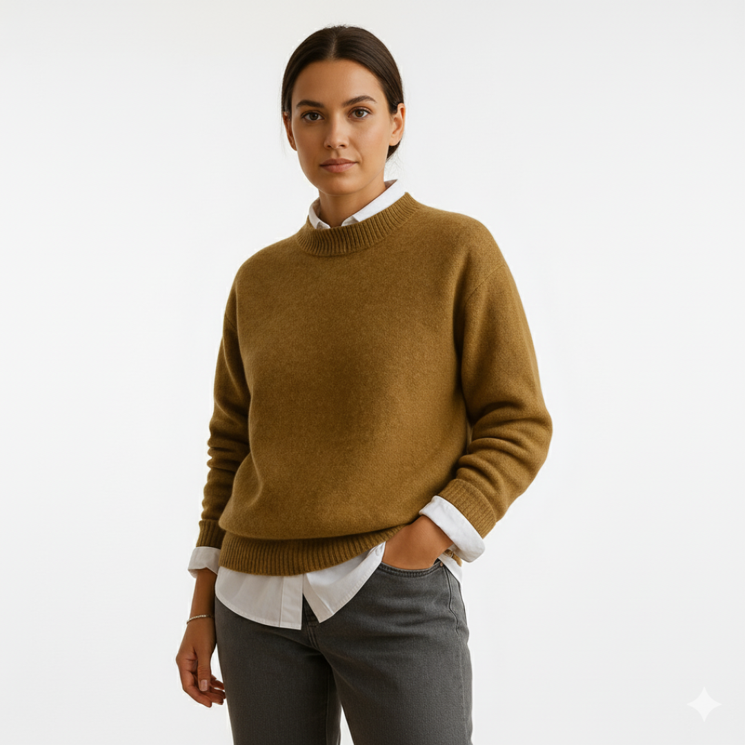 Raven Weicher Strickpullover