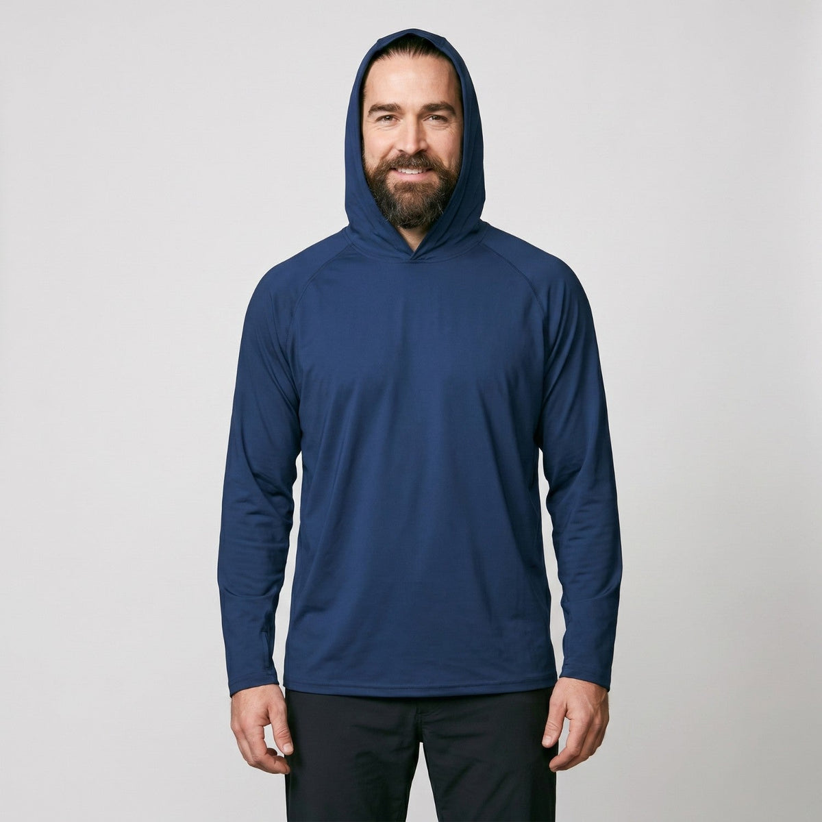 Herren UPF 50+ Sonnenhoodie – leicht, schnelltrocknend