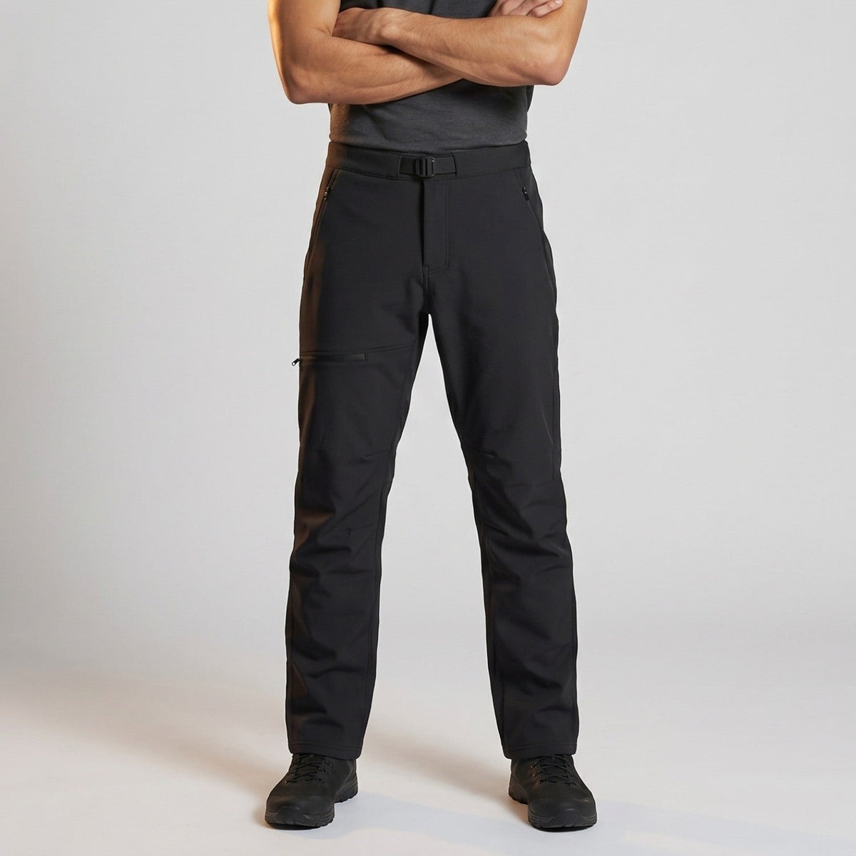 Herren Wanderhose Fleece-gefüttert – Thermo-Gehhose