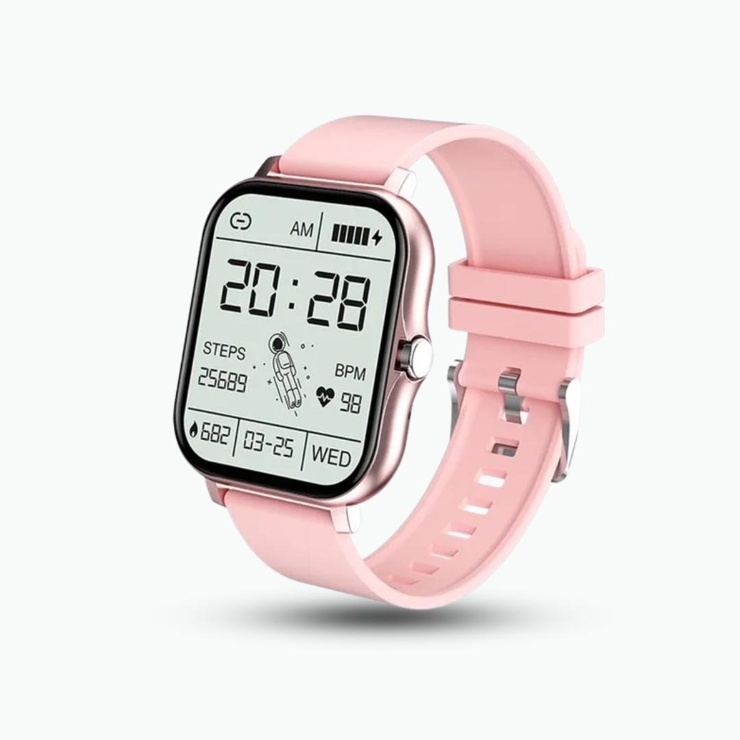 Rebolet | Fitpro Ultra Smartwatch für iOS/Android Handys mit Echtzeit Herzfrequenzmesser, Blutdruck-/Sauerstoff-Tracker