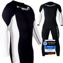 T´SUITS Neoprenanzug Herren [3mm, Lang, 4-Elements] | Tauchen, Schwimmen, Surfen, Kiten, Wasserski, Rafting - Jetzt Größe Wählen (M, Herren Schwarz/Weiß)