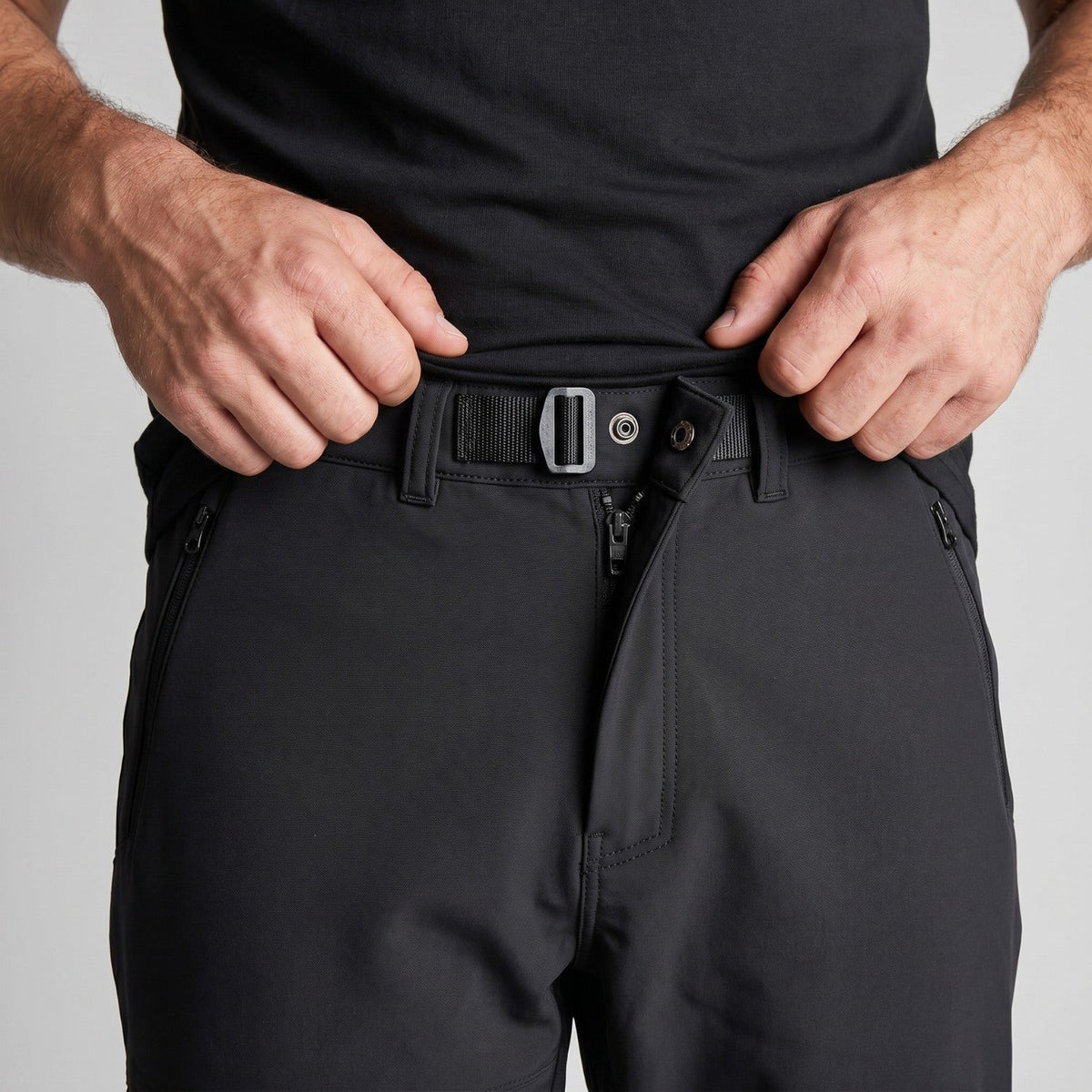 Herren Wanderhose Fleece-gefüttert – Thermo-Gehhose