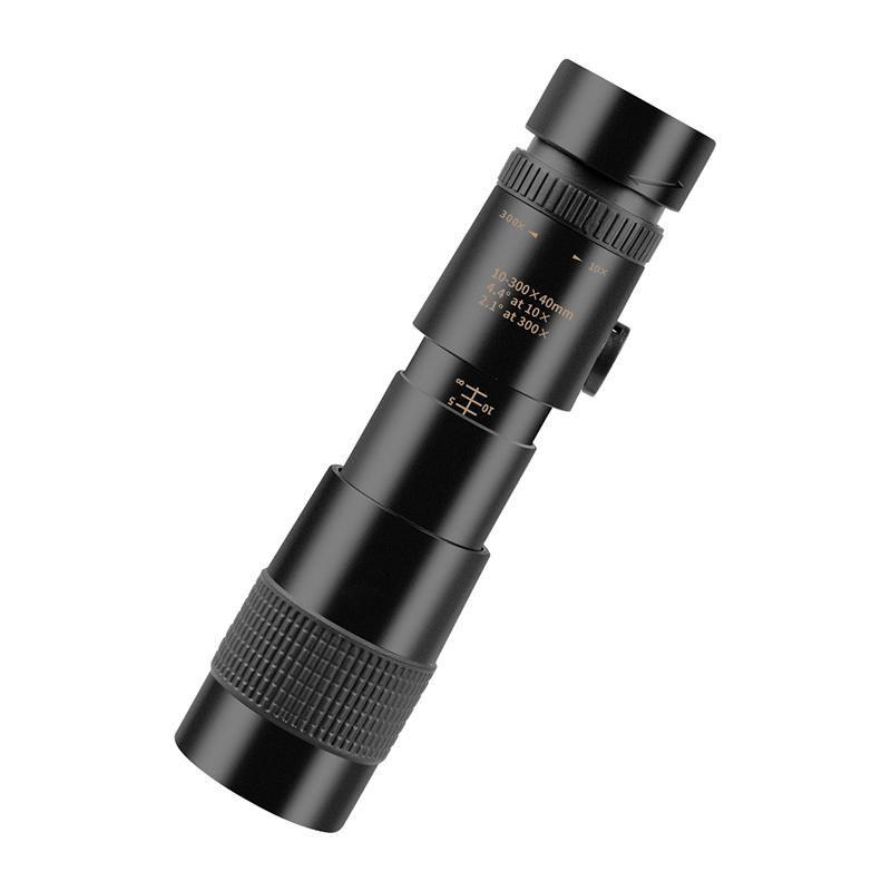 Rebolet | 4K 10-300X40mm Super Tele-Objektiv Zoom Monokular-Teleskop