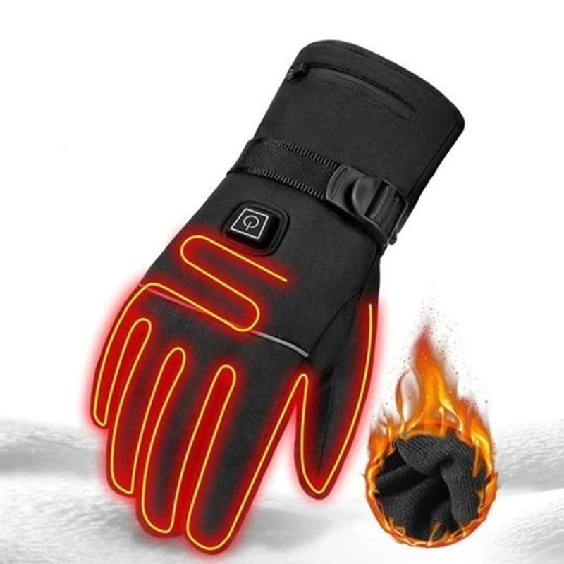Rebolet | Elektrische Batterie Heizhandschuhe Einstellbare Temperatur für Männer/Frauen