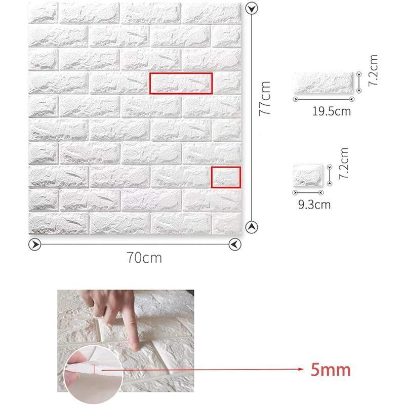 Rebolet | 3D Wandpaneele Peel and Stick Tapete