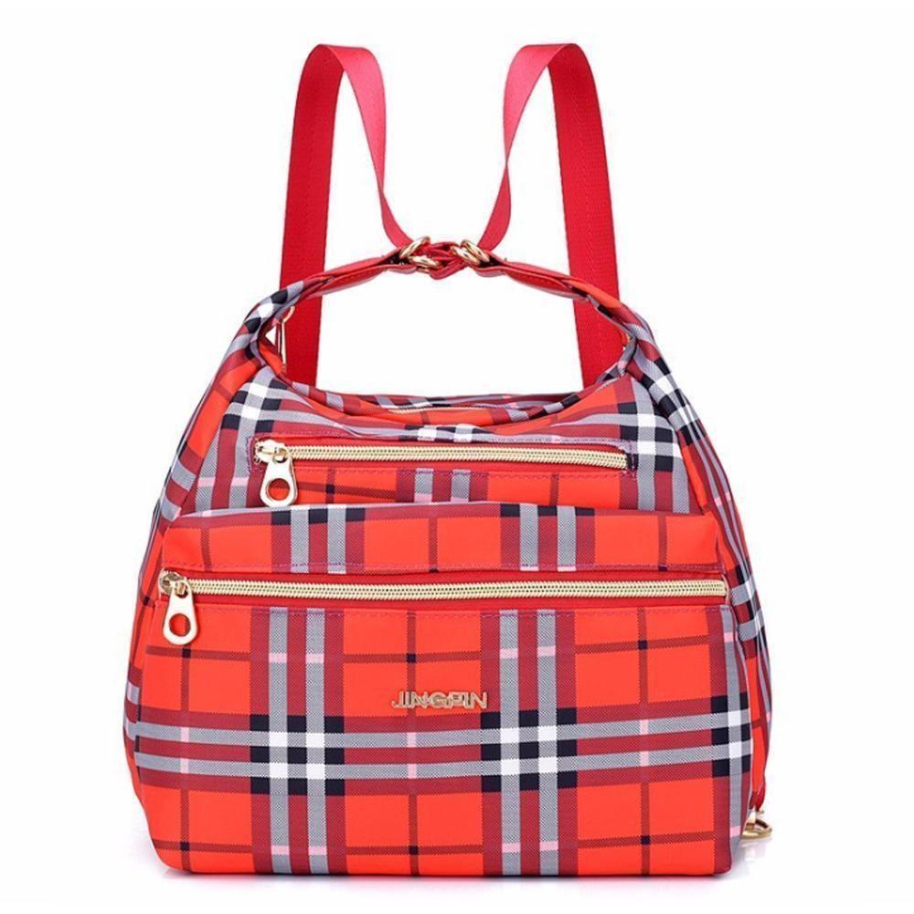 Rebolet | Tasche mit doppeltem Reißverschluss, Handtasche und Schultertasche