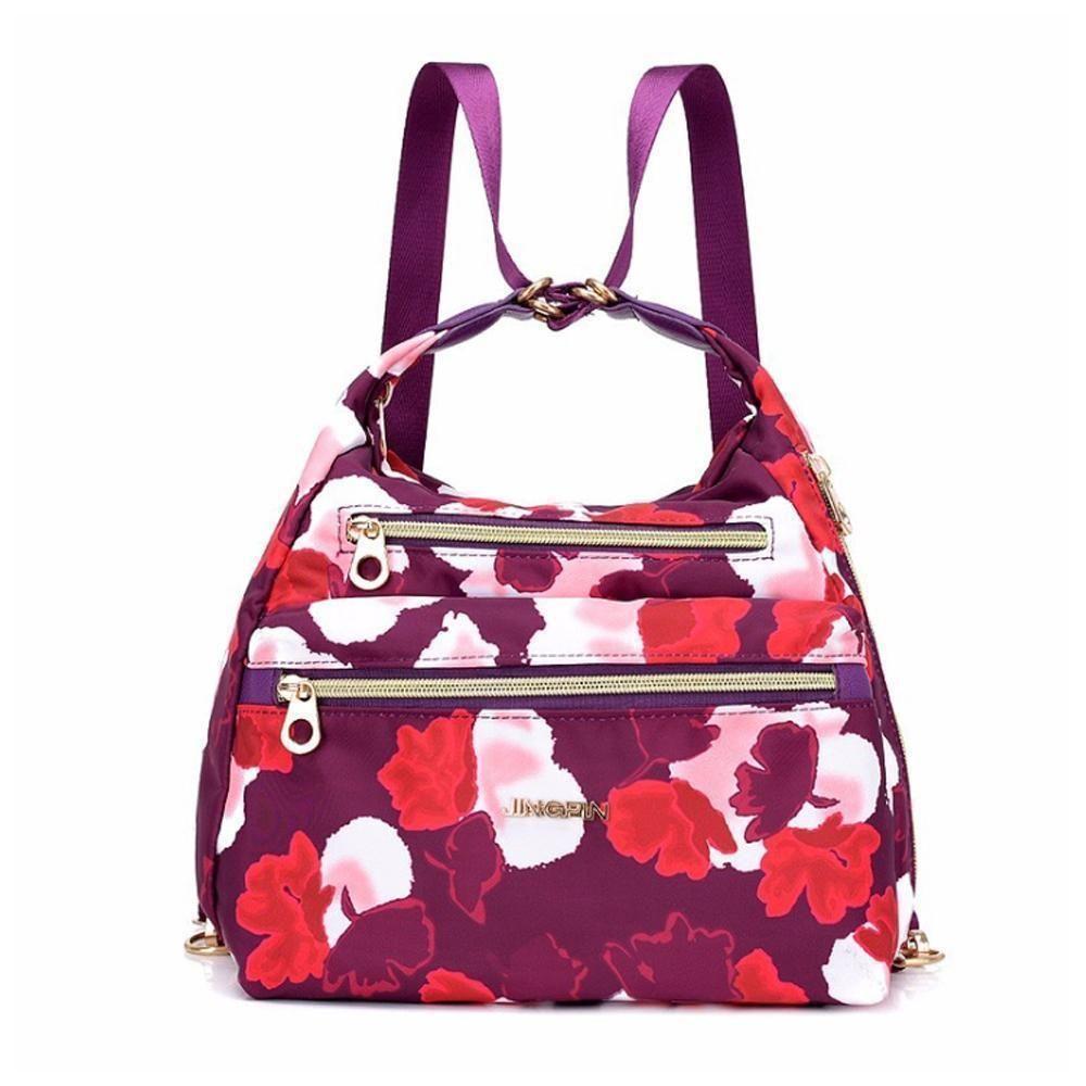 Rebolet | Tasche mit doppeltem Reißverschluss, Handtasche und Schultertasche