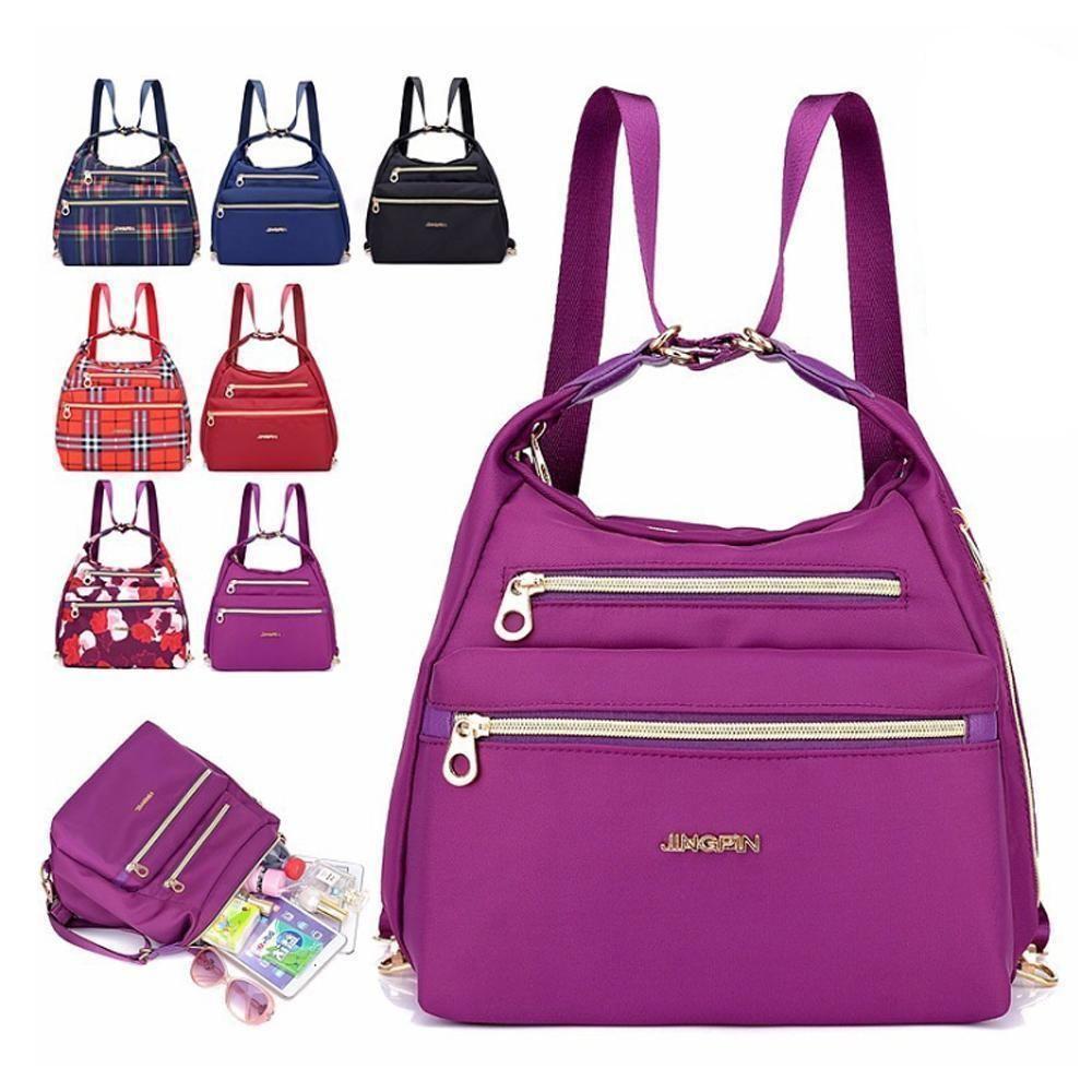 Rebolet | Tasche mit doppeltem Reißverschluss, Handtasche und Schultertasche