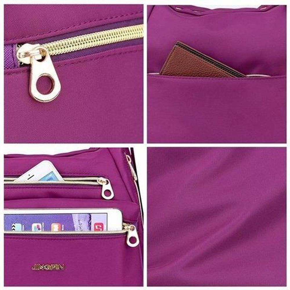 Rebolet | Tasche mit doppeltem Reißverschluss, Handtasche und Schultertasche