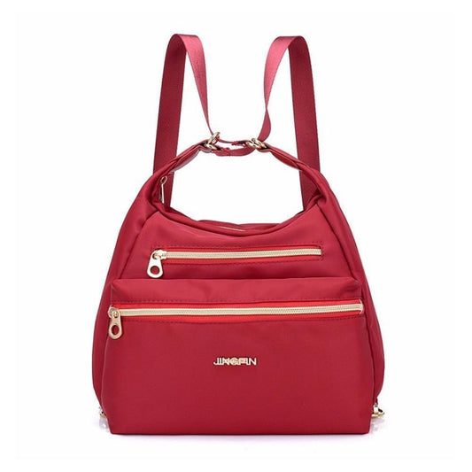 Rebolet | Tasche mit doppeltem Reißverschluss, Handtasche und Schultertasche