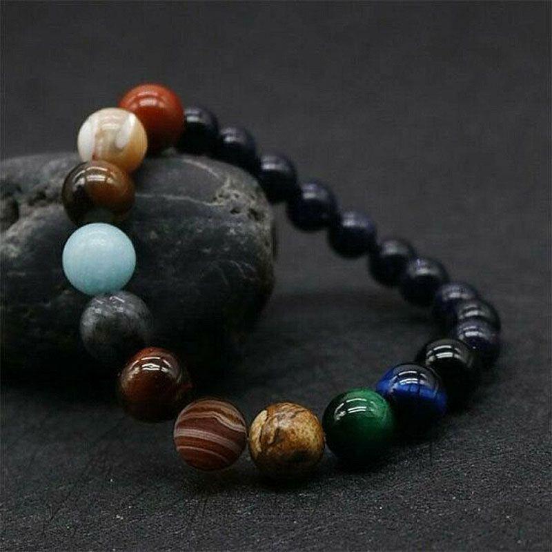 Rebolet | Naturstein Solar-System-Armband