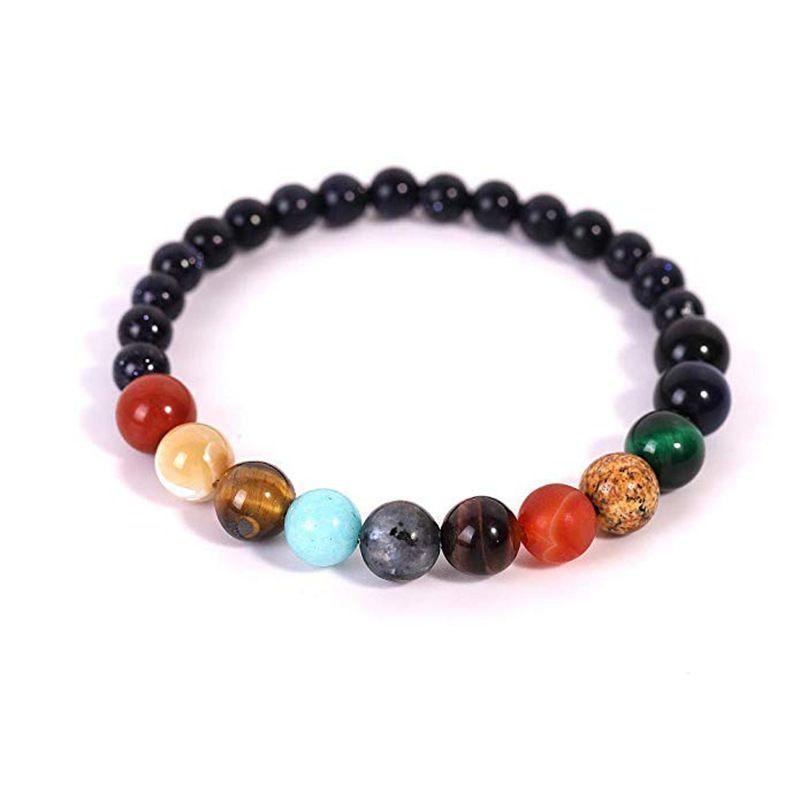 Rebolet | Naturstein Solar-System-Armband