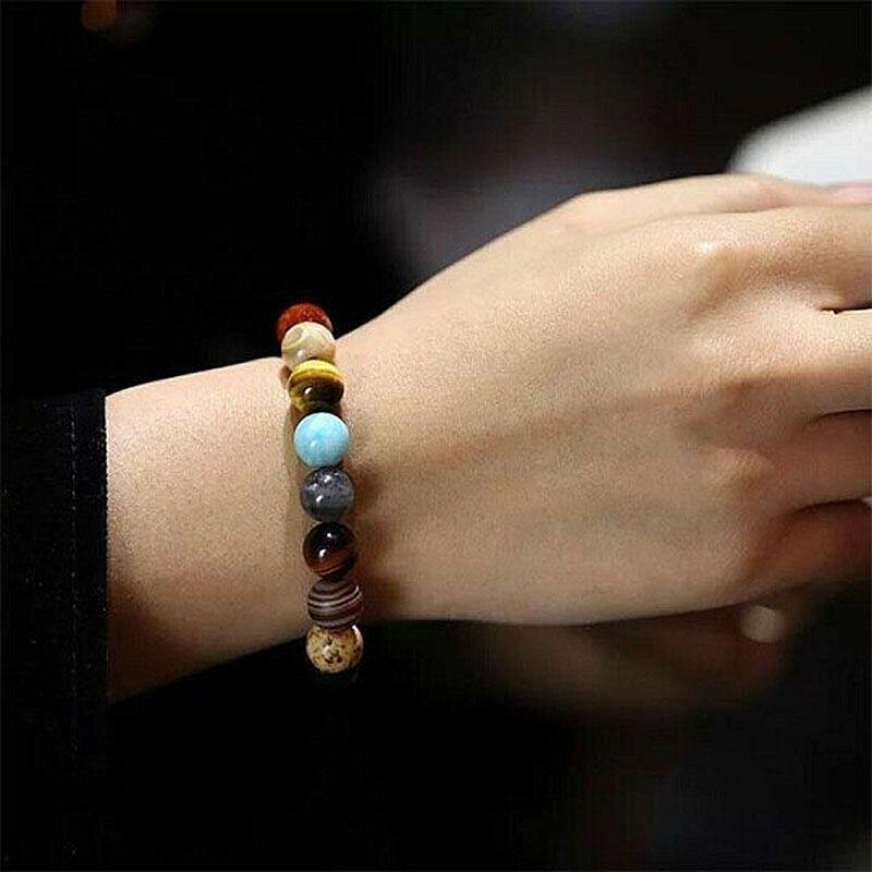 Rebolet | Naturstein Solar-System-Armband