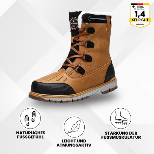Rebolet | OrthoBoot Pro - schmerzlindernde, wasserdichte, isolierte Stiefel für Herbst und Winter