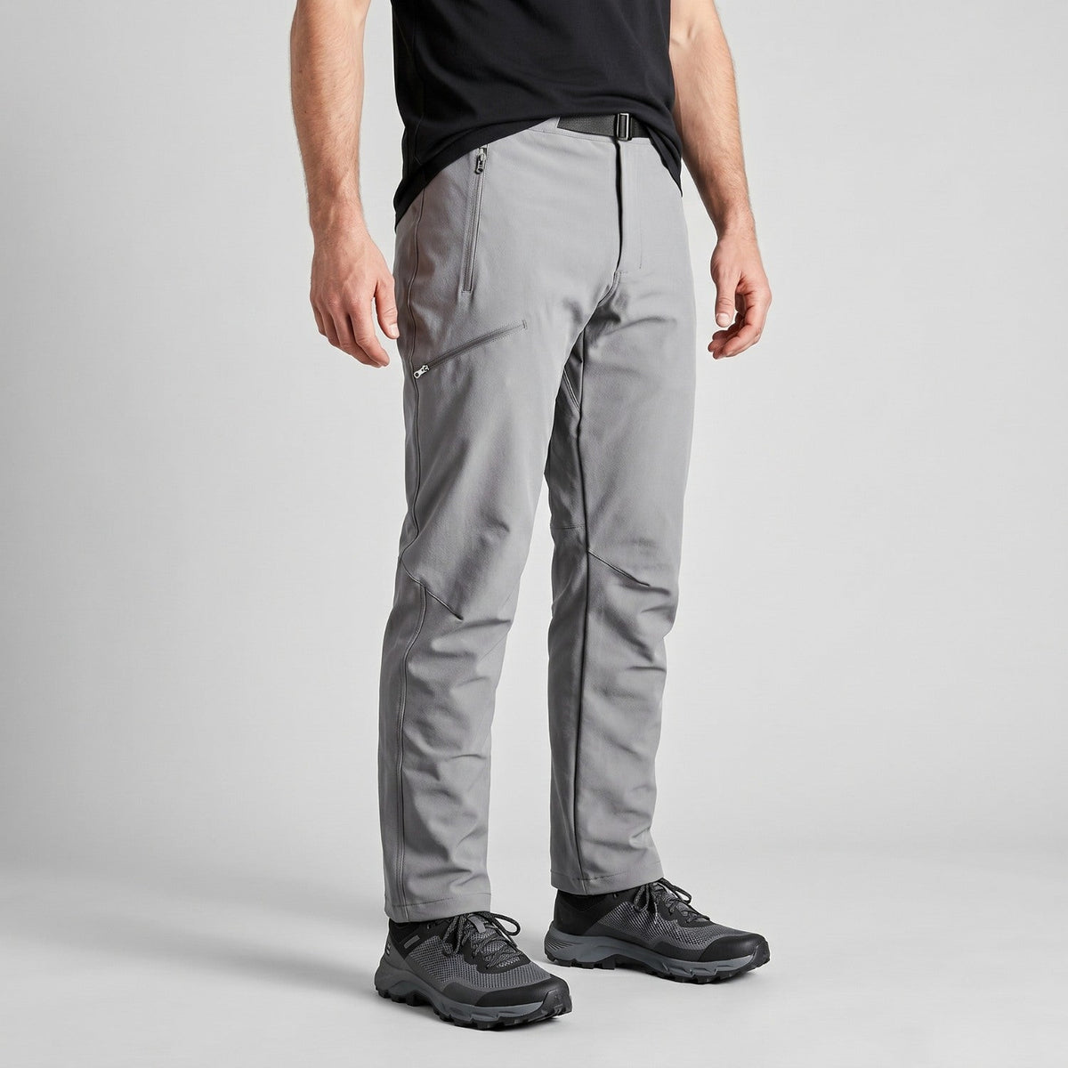 Herren Wanderhose Fleece-gefüttert – Thermo-Gehhose