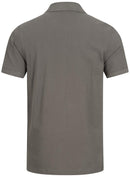 Nitras Motion TEX Light Arbeits-T-Shirt - Kurzarm-Polo-Hemd aus 100% Baumwolle - für die Arbeit - Grau - 3XL