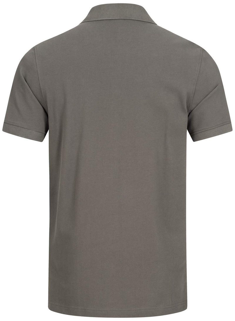 Nitras Motion TEX Light Arbeits-T-Shirt - Kurzarm-Polo-Hemd aus 100% Baumwolle - für die Arbeit - Grau - 3XL