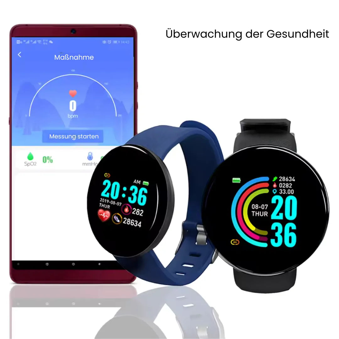 Rebolet | HealthFit - Gesundheits u.-Fitness-Smartwatch (2025)