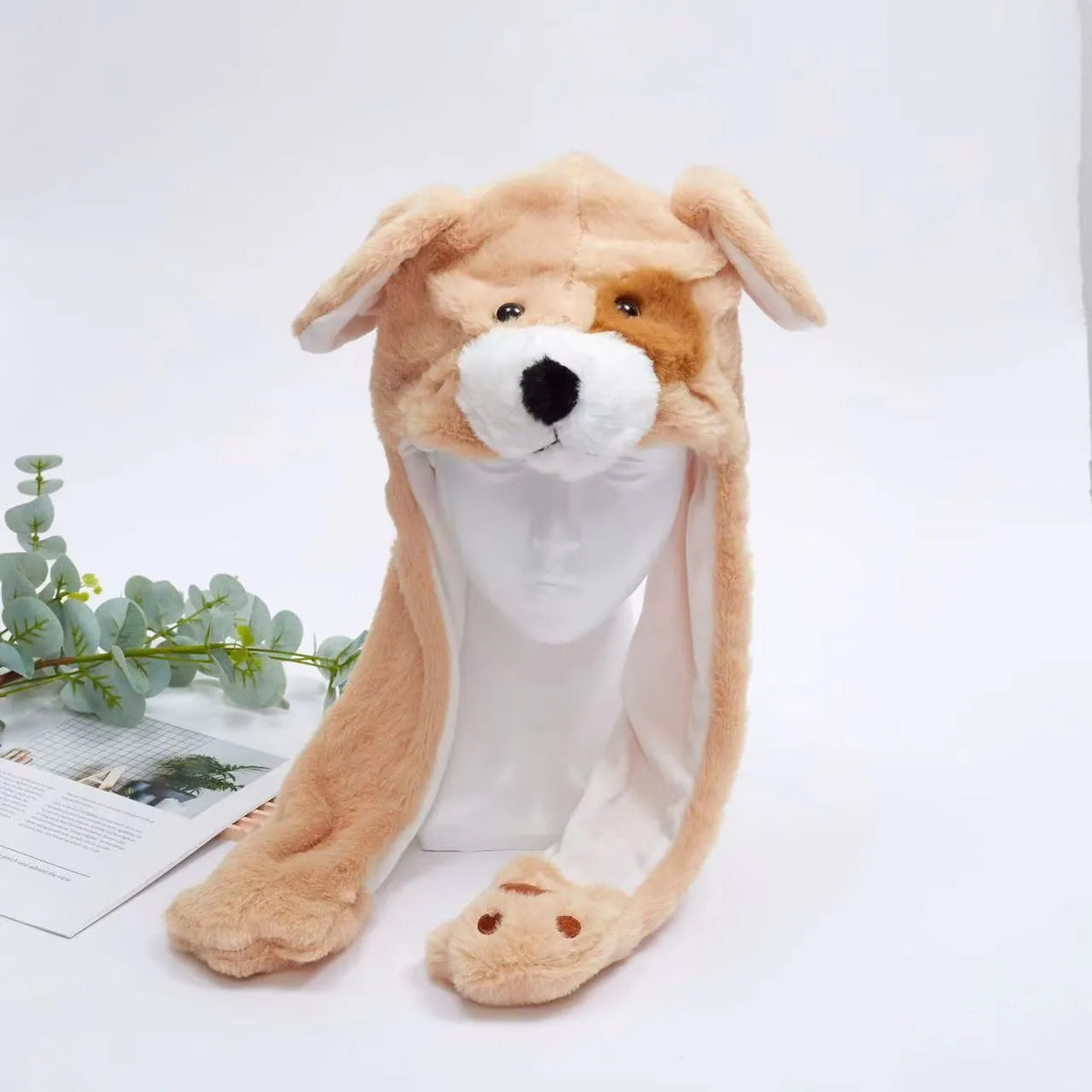Lustige Mütze mit Wackelohren