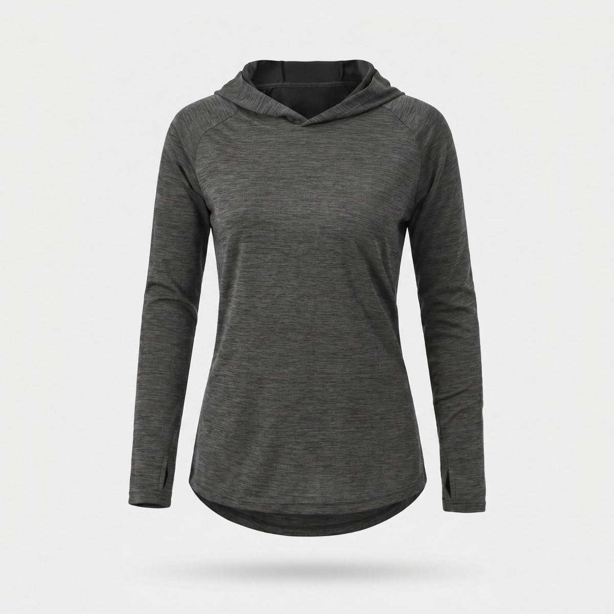 Damen Sonnenhoodie mittelschwer – UPF 50+ UV-Schutzoberteil mit Kapuze