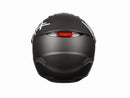 Westt Storm - Integralhelm Motorradhelm in Schwarzmatte · Roller Motorrad ECE