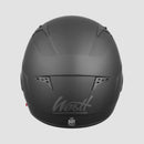 WESTT Rover Jet-Helm I Ersatzvisier I Visier für Motorradhelm I Helm-Visier I Motorrad-Visier I Retro-Helm I Mopedhelm I Roller-Helm I ECE zertifiziert I Einheitsgröße für das Model W-009