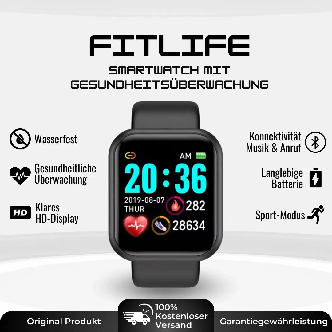 Rebolet | FitLife - Gesundheits u.-Fitness -Smartwatch (2025)
