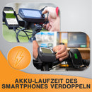 Wheeloo Ebike Ladekabel Mikro USB für Bosch Intuvia, Kiox, Nyon (alt) E-Bike Display I 35 cm Länge I OTG Funktion I Micro USB A für Fahrradcomputer