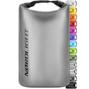 Nordlight Dry Bag 30L Wasserdichter Beutel - (Grau) Wasserdichter Packsack Mit Roll Top Verschluss Und Schultergurt | Schwimmen, Baden, Strand, Kanu, Stand Up Paddling, Tauchen