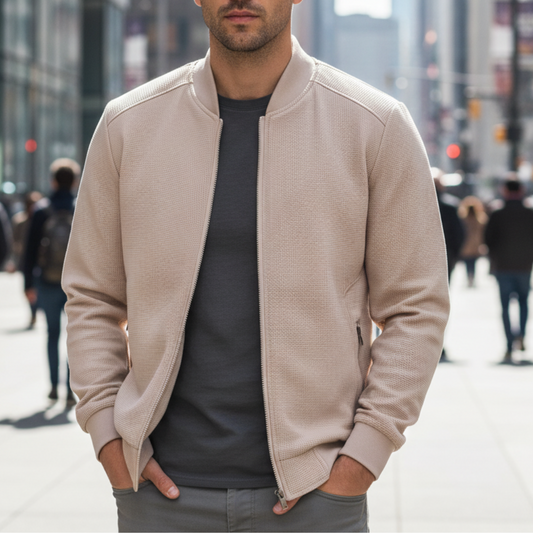 Jacken für Herren mit Reißverschluss & warmem Bomber-Stil – Nordspur UrbanShield