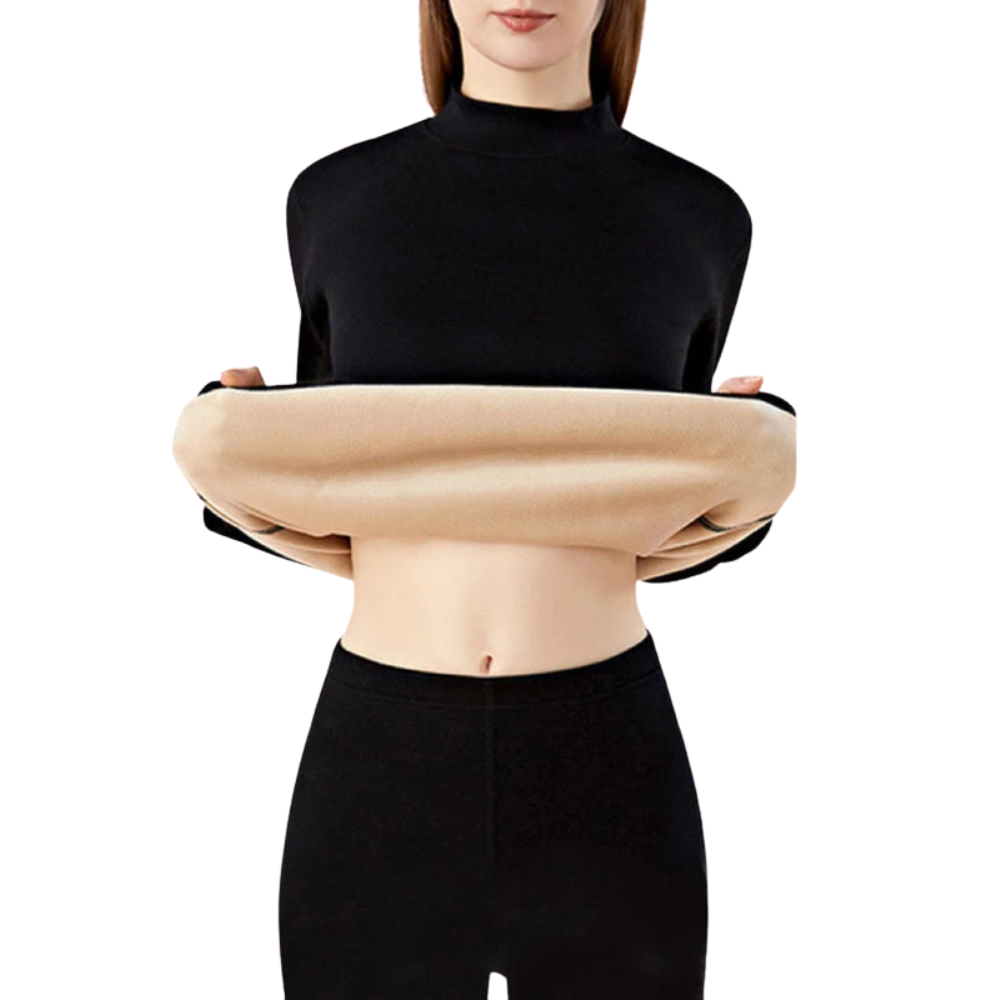 Rebolet | HeatLoom – Damen Thermounterwäsche Set nahtlos & extra dick für Winter