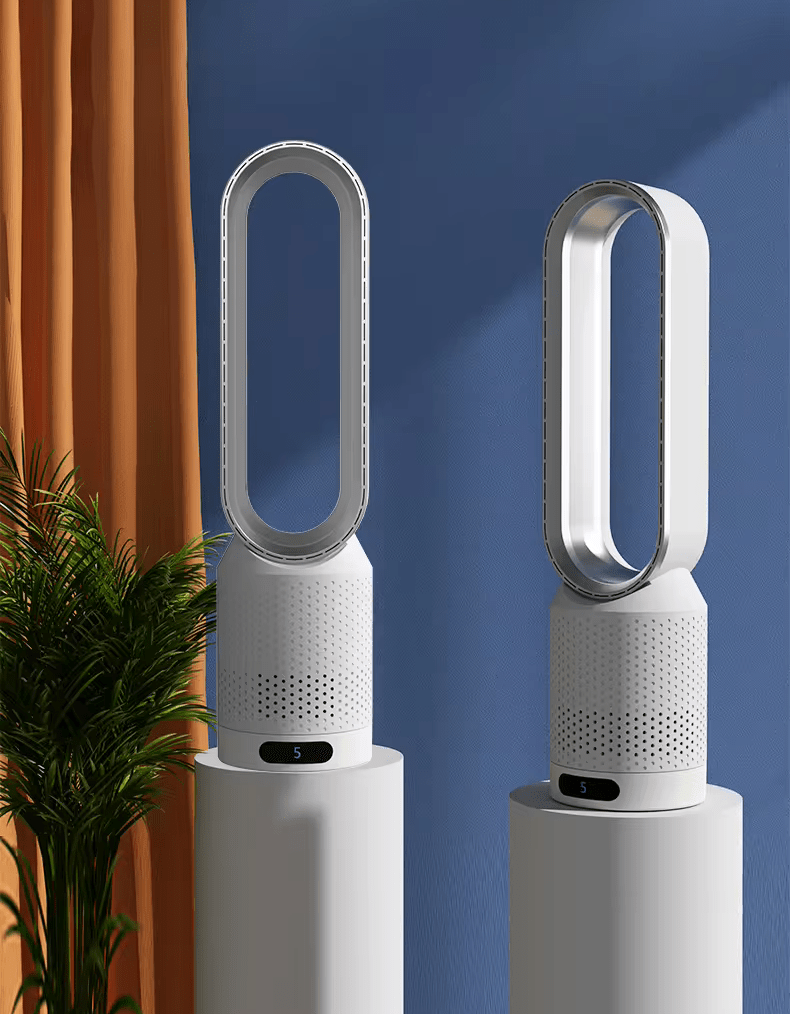 Rebolet | Tragbarer Luftkühler – Premium Ventilator mit Kühlfunktion & LED-Beleuchtung