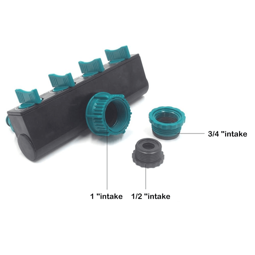 Rebolet | Weg Garten-Schlauchverteiler - Verstellbarer Wasserhahn-Adapter