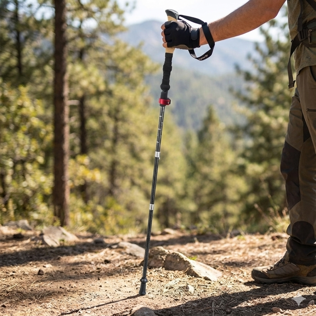 | Trekara Fünfteiliger Faltbarer Trekkingstab