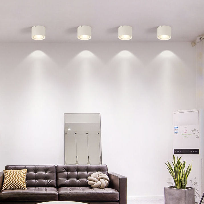 Rebolet| LED Deckenstrahler Zylinder | Verstellbares Spotlight Design