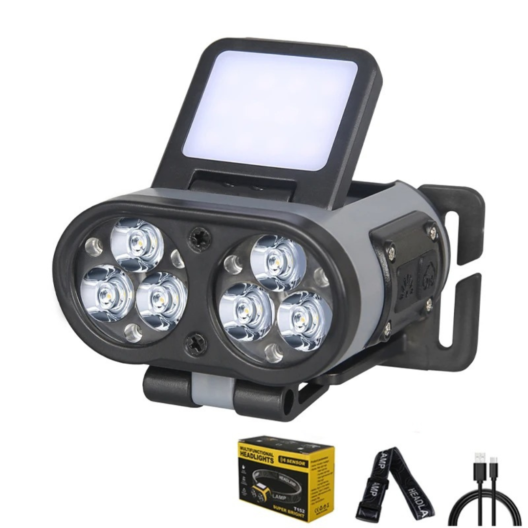 | TrailOrbis USB-Stirnlampe mit Bewegungssensor