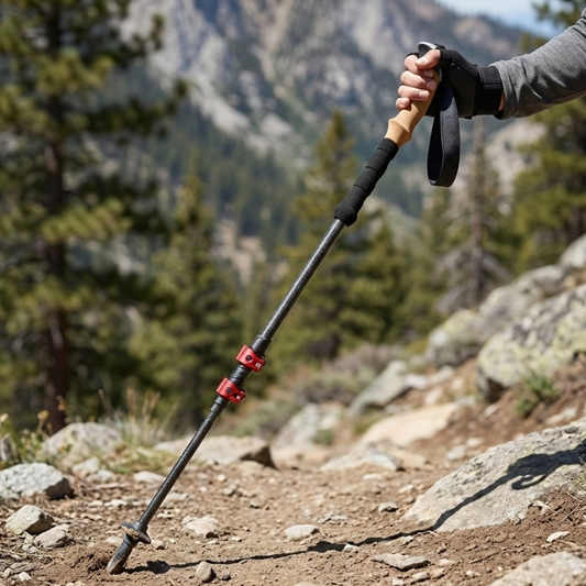 | TrailMorph Fünfteiliger klappbarer Trekking-Wanderstock