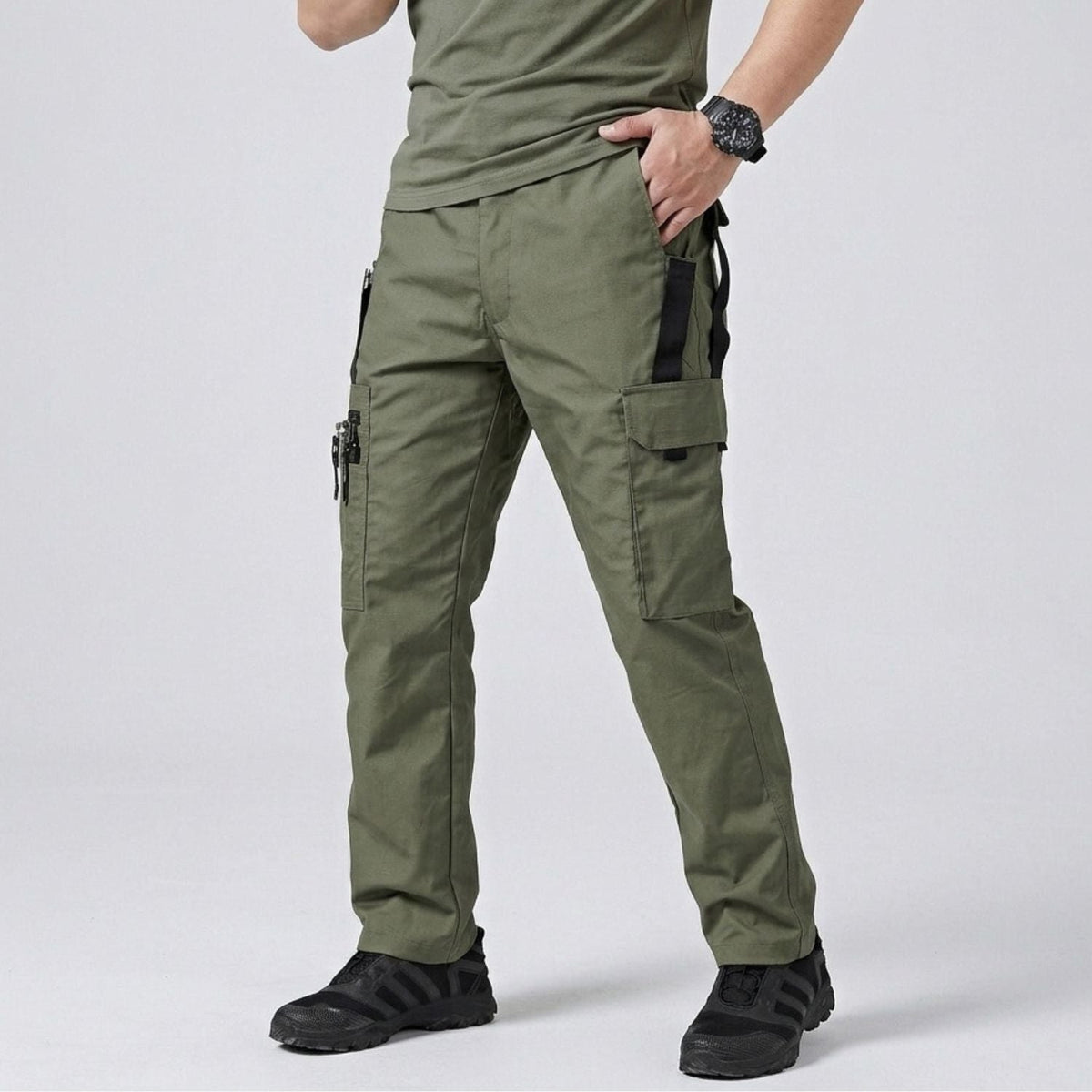 Wasserabweisende Tactical-Cargohose – strapazierfähig für Outdoor-Arbeit
