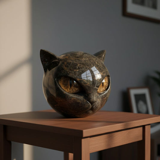 Rebolet | Mystica – Die schwarze Wächterkatze aus Stein