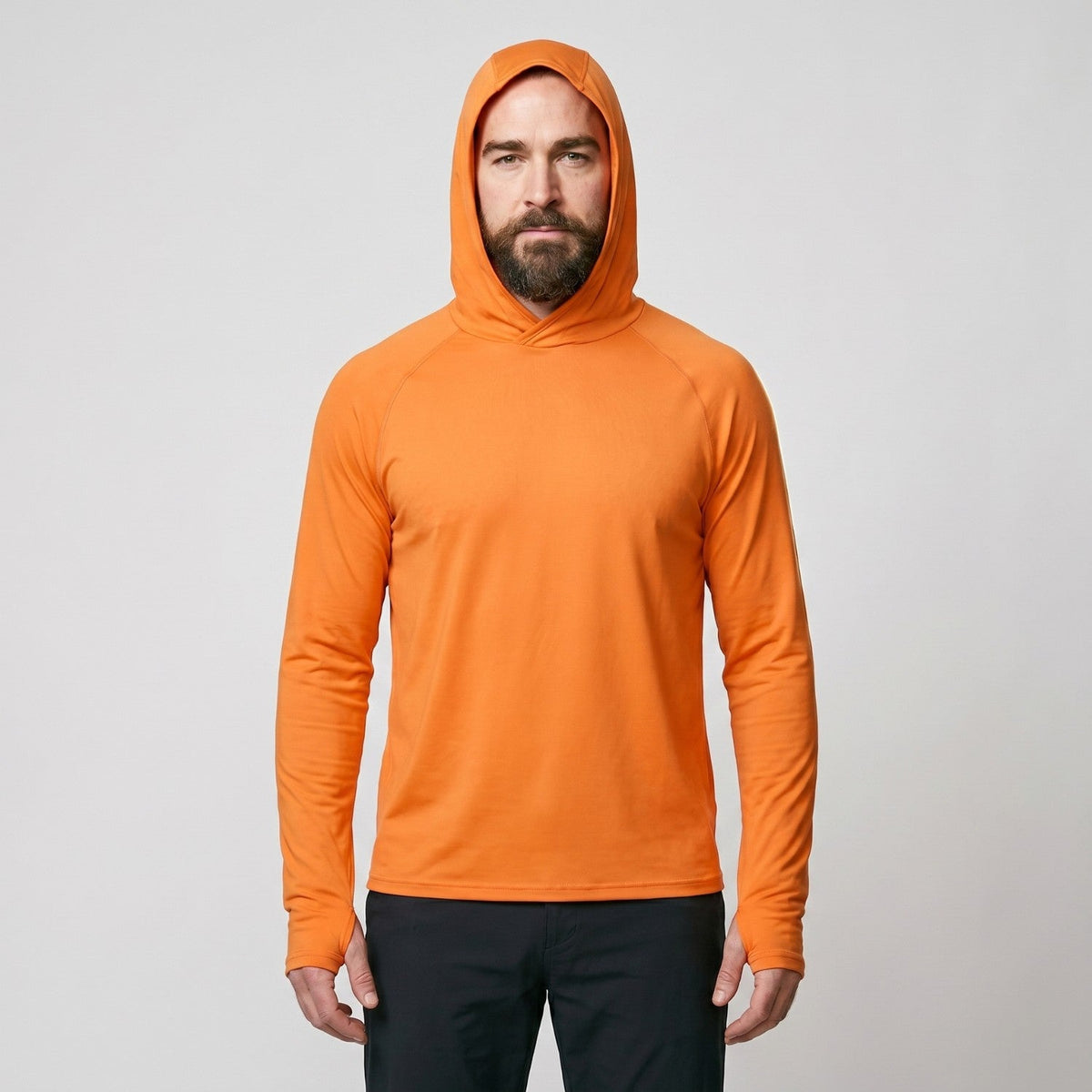 Herren UPF 50+ Sonnenhoodie – leicht, schnelltrocknend