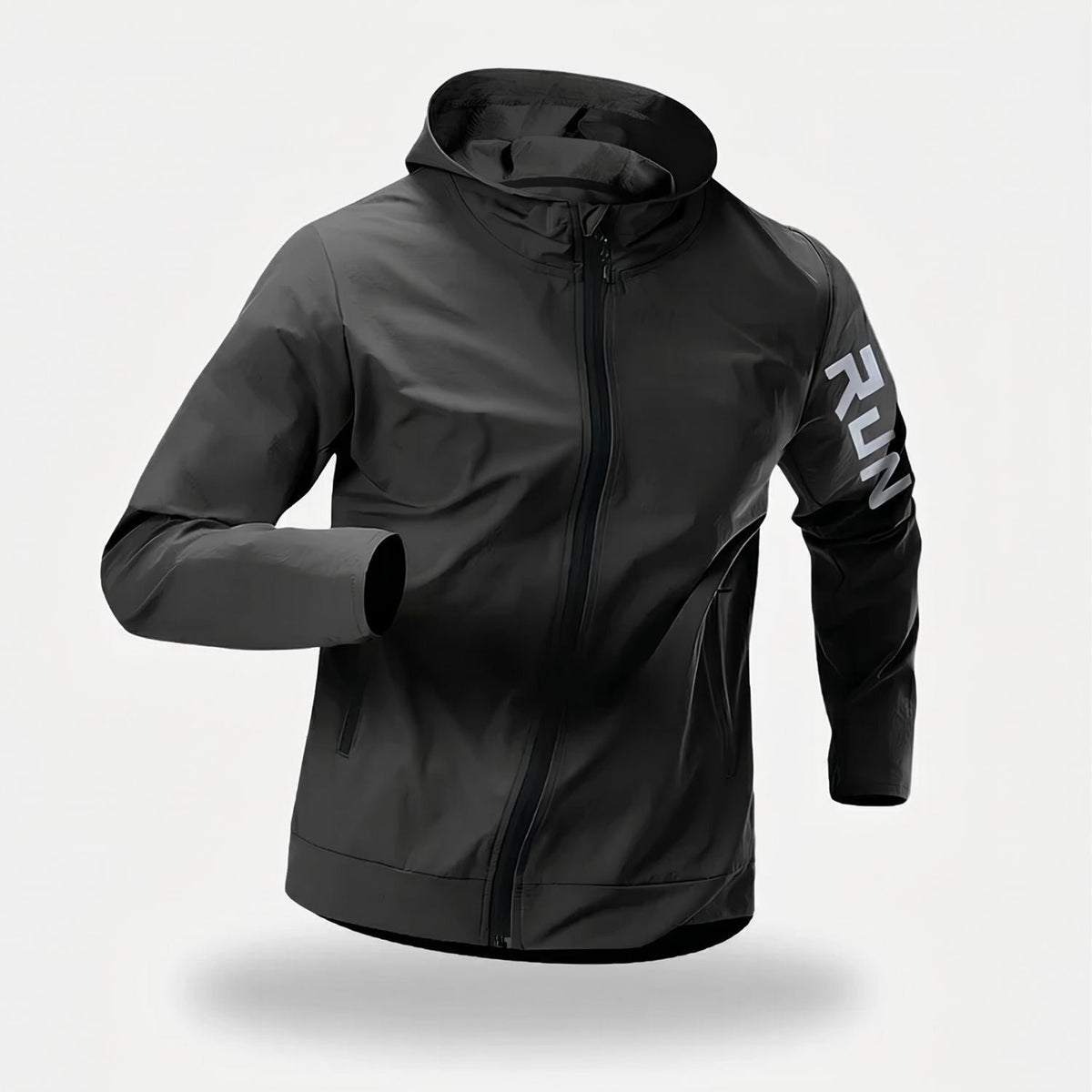 Herren Laufjacke leicht – packbar, winddicht, wasserabweisend