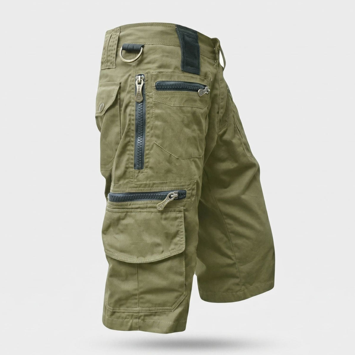 Herren Outdoor-Cargoshorts 10 Taschen – Baumwolle, zum Wandern und Angeln