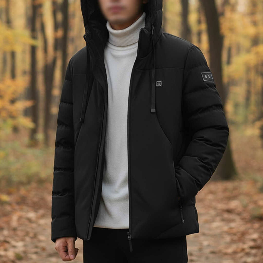 Beheizt Jacke mit 9 Heizbereichen & 3 Wärmestufen – ThermoVolt Pro