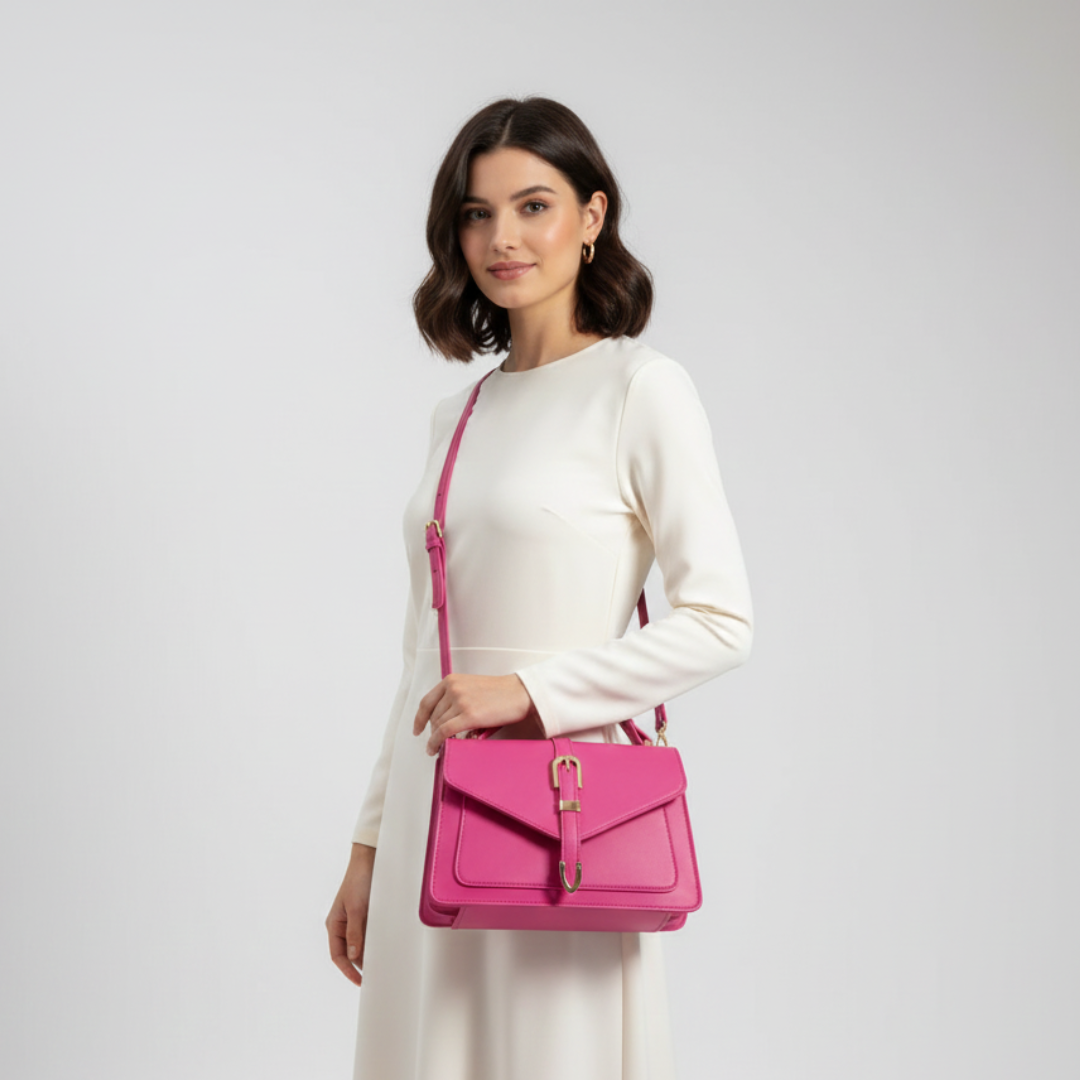 Minimalistische Crossbody-Tasche mit Tragegriff