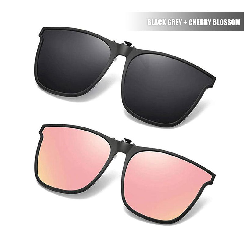 Rebolet | Neue polarisierte Clip-on-Klappsonnenbrille