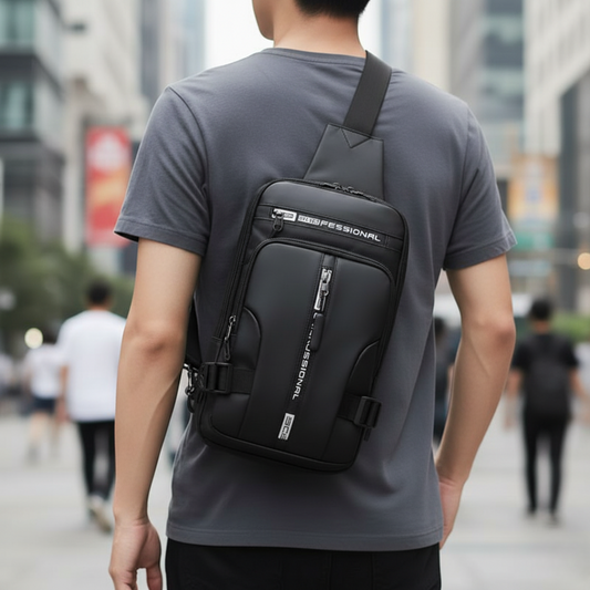 Taschen Schulterrucksack Wasserabweisend mit Anti-Diebstahl & USB – UrbanSecure Bag